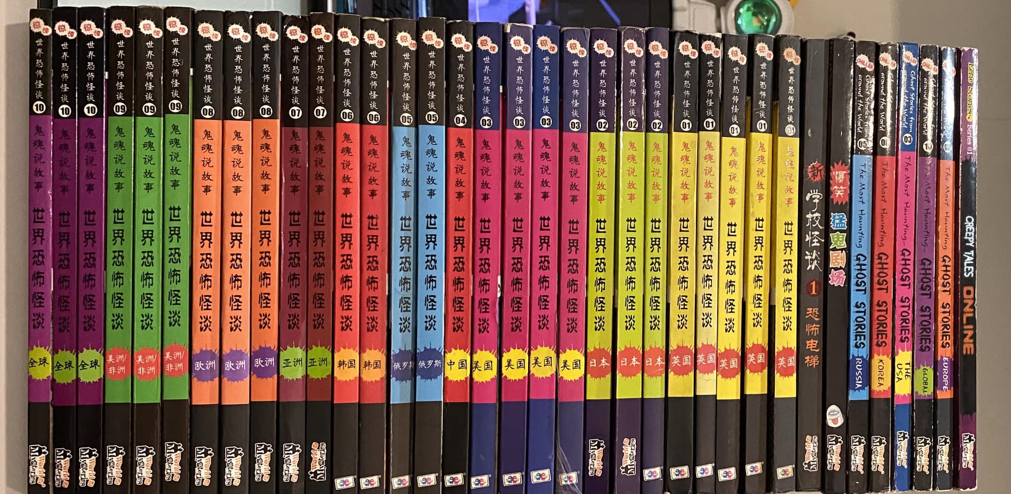 世界恐怖怪谈漫画系列每本RM 5 #二手书友圈～ 让每一本书籍都能焕发新