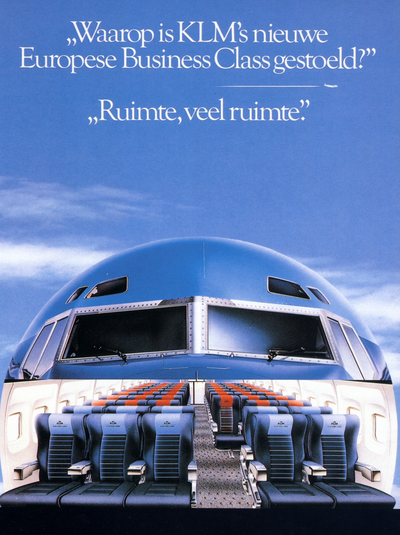 Advertising for KLM Antennas in a 1983 magazine.