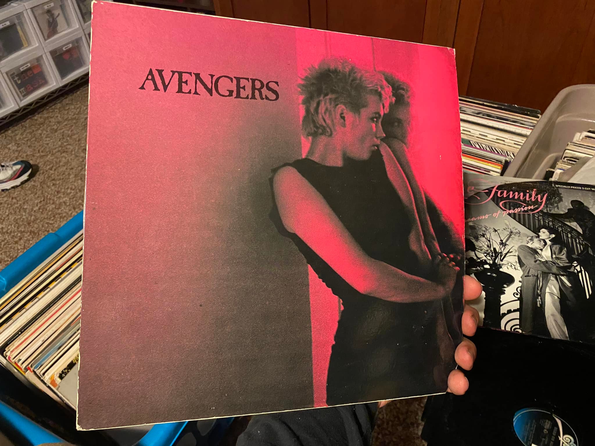 Avengers self-titled 1983 punk album review