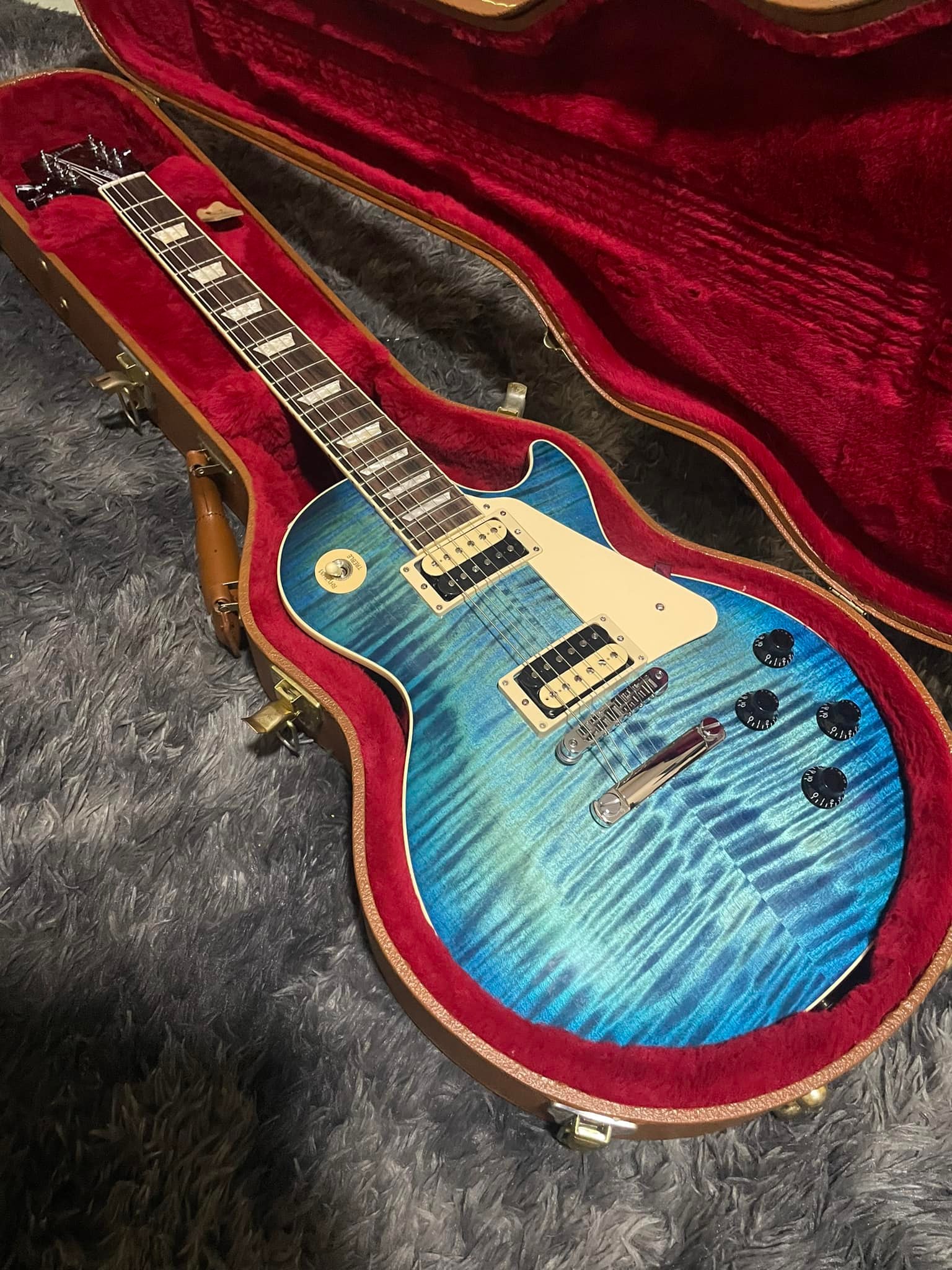 My Gibson les paul traditional Ocean blue 2015 💙🩵