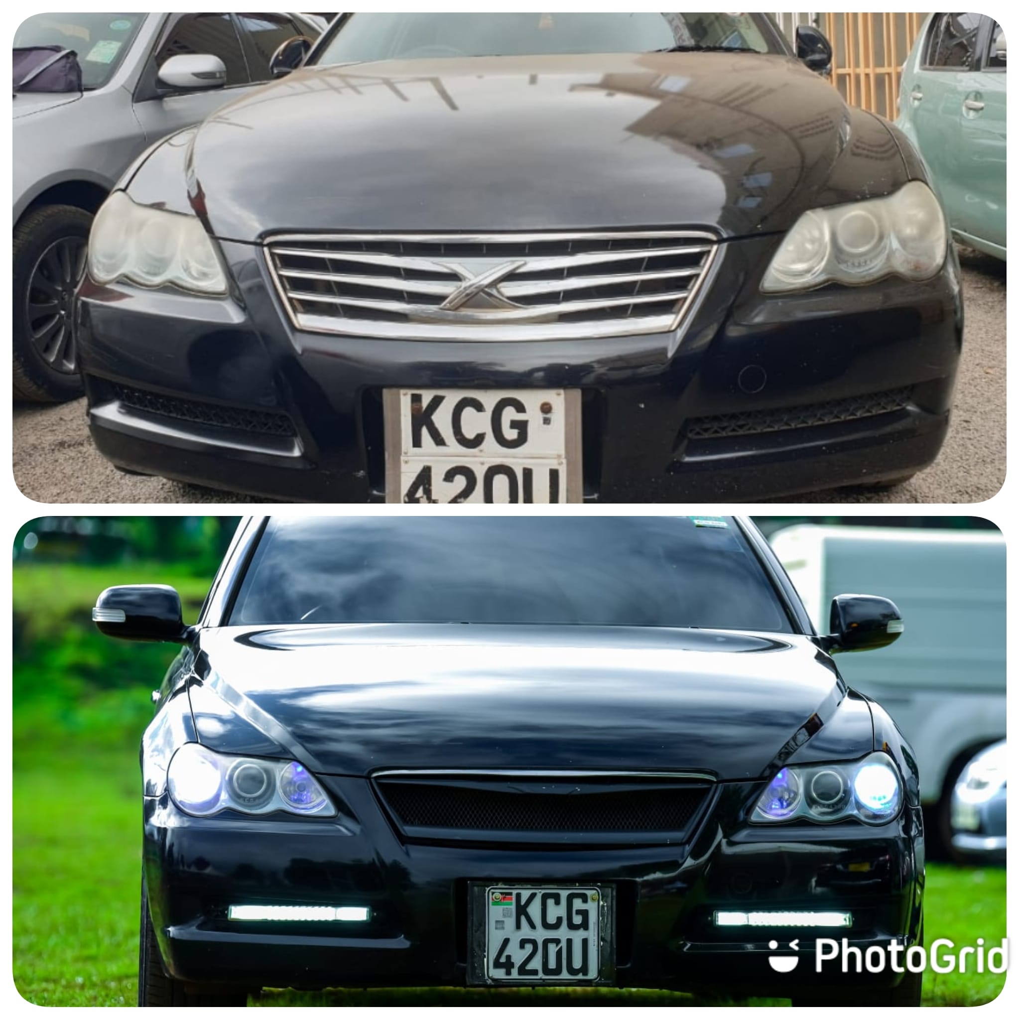 Mark X GRX 130 vs GRX 120 in terms of looks