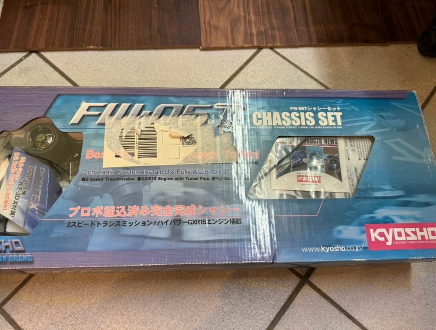 Kyosho FW-05T model found