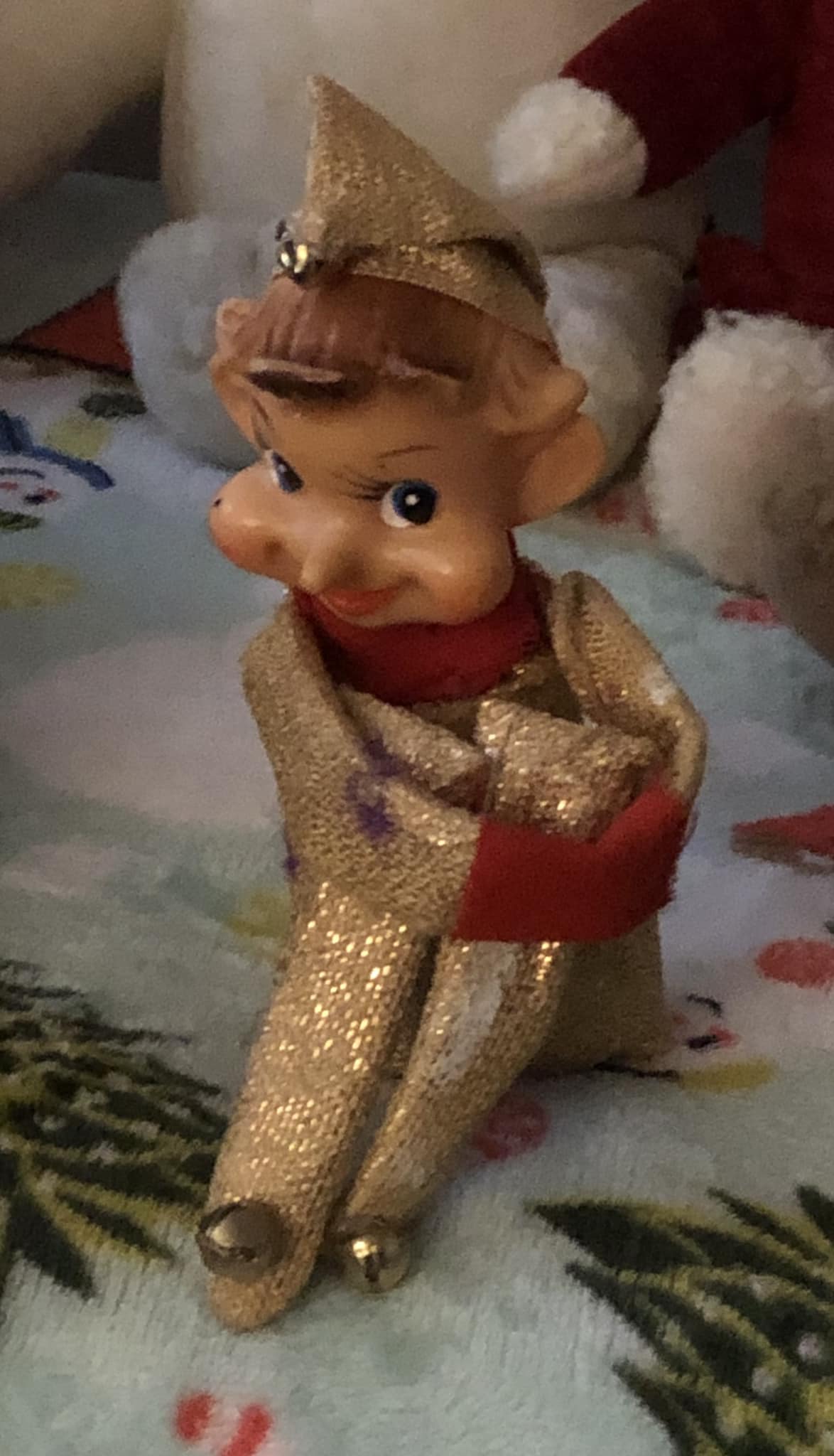 Vintage Zim's “The Elves Themselves” Christmas Elf – With Original Box