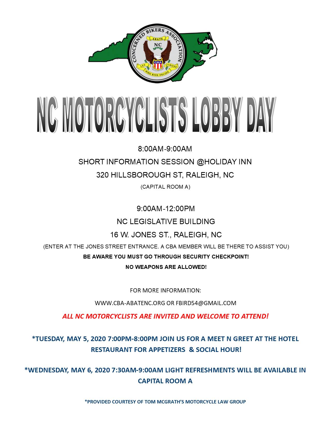 CBA/Abate of NC - Raleigh Chapter