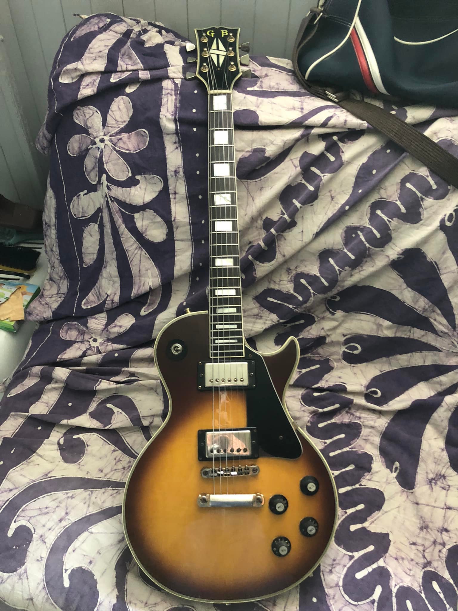 Gallan 70年代ジャパンビンテージ　ギブソンレスポール　タイプ Gallan Les Paul Custom ジャパンビンテージ Gallan 70年代ジャパン