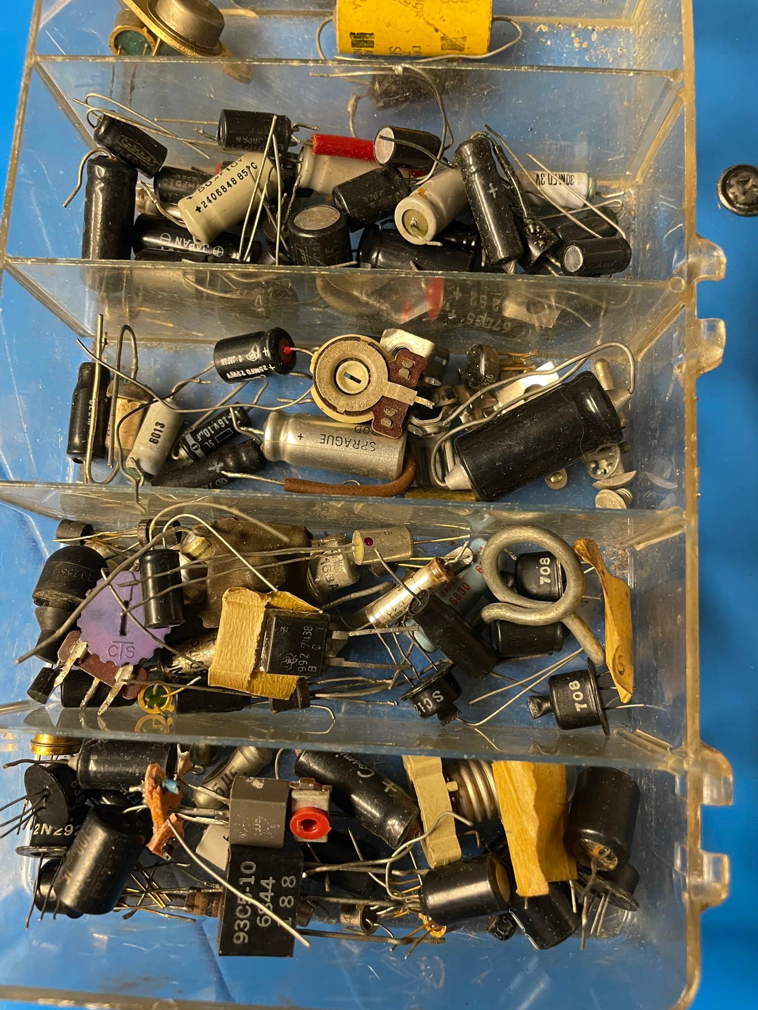 Electronic Component Grab Bag Lot - Assorted NEW Parts For DIY Projects, Tinkering & Repairs