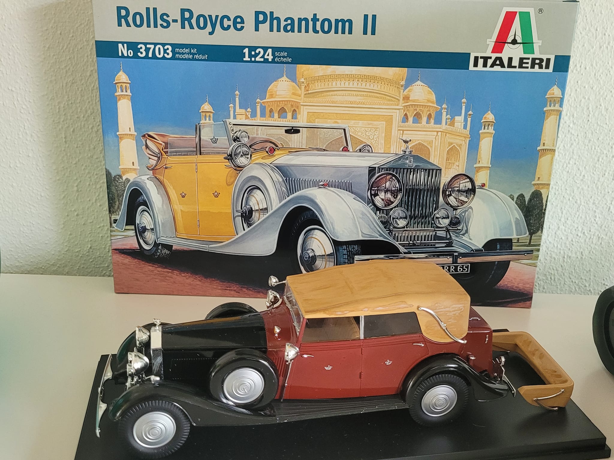 1929 Rolls Royce Phantom II model kit review