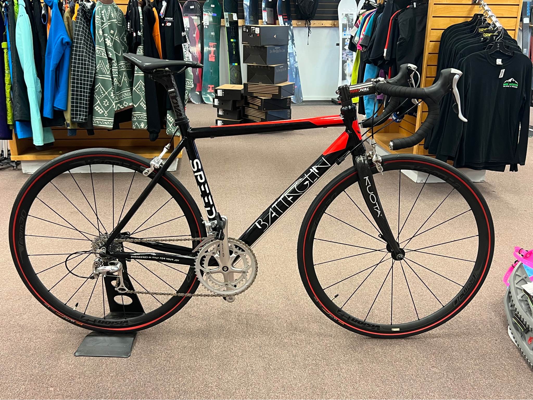 1999 Battaglin SL201 road bike with Campagnolo Record components
