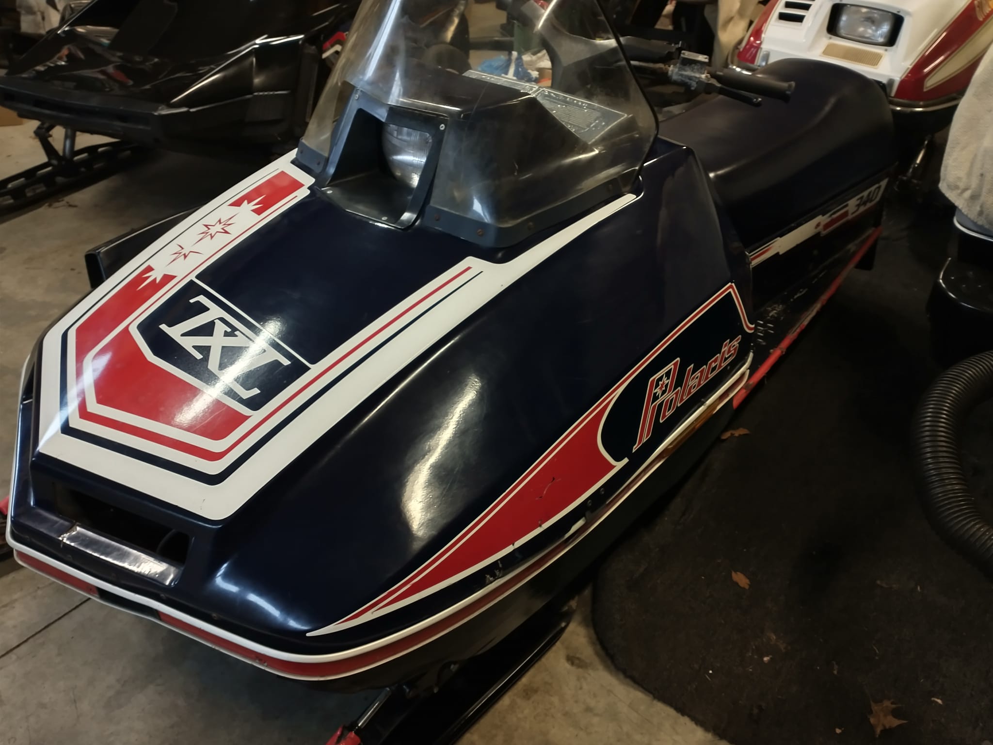 1979 Polaris txl 340. $1995 Nice vintage rider. Missing airbox