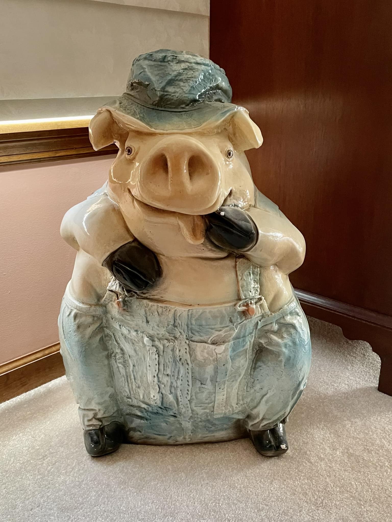 50 year old piggy bank found in attic