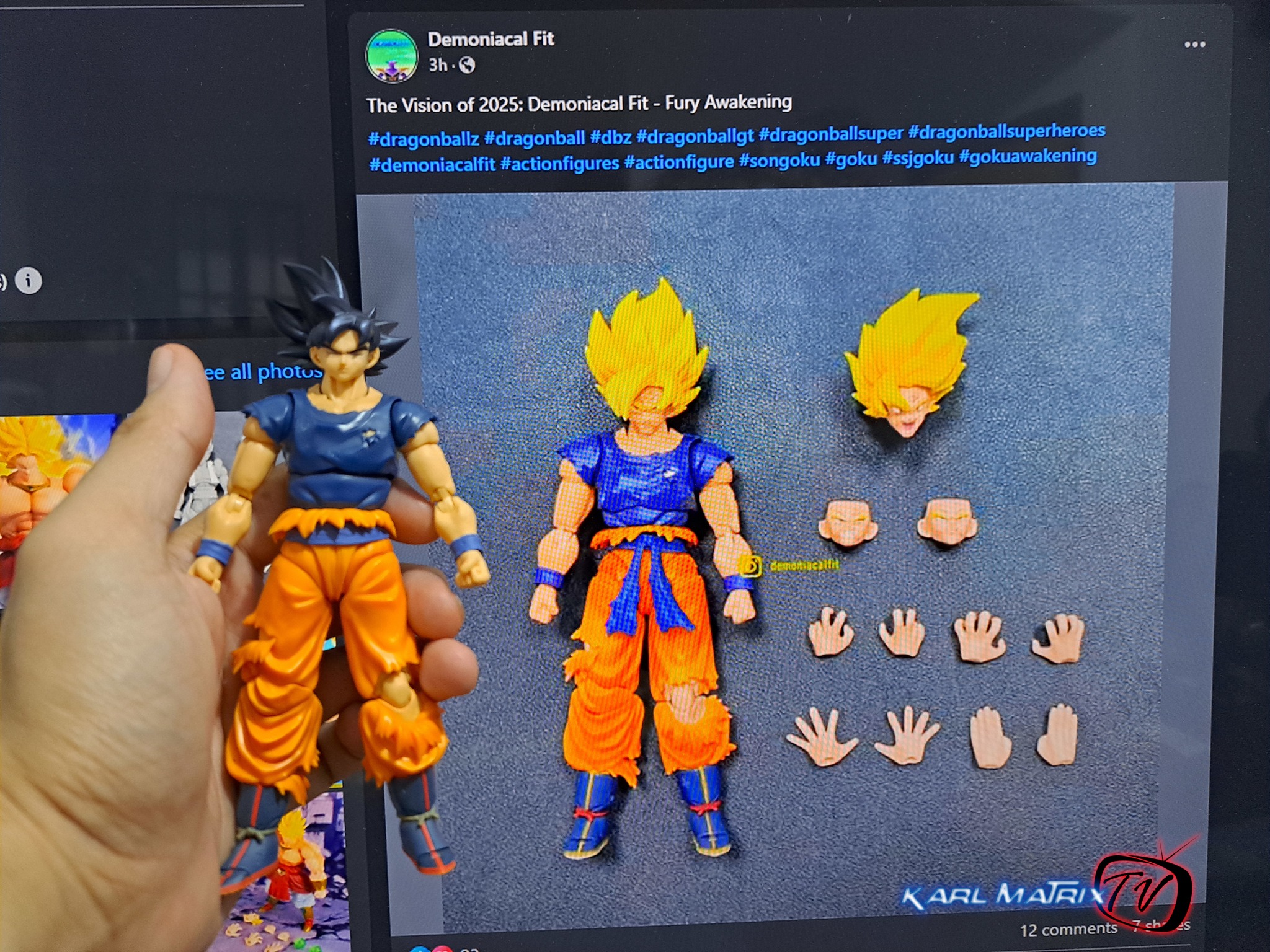 Comparison of Demoniacal Fit Broly and SHF Broly Figures