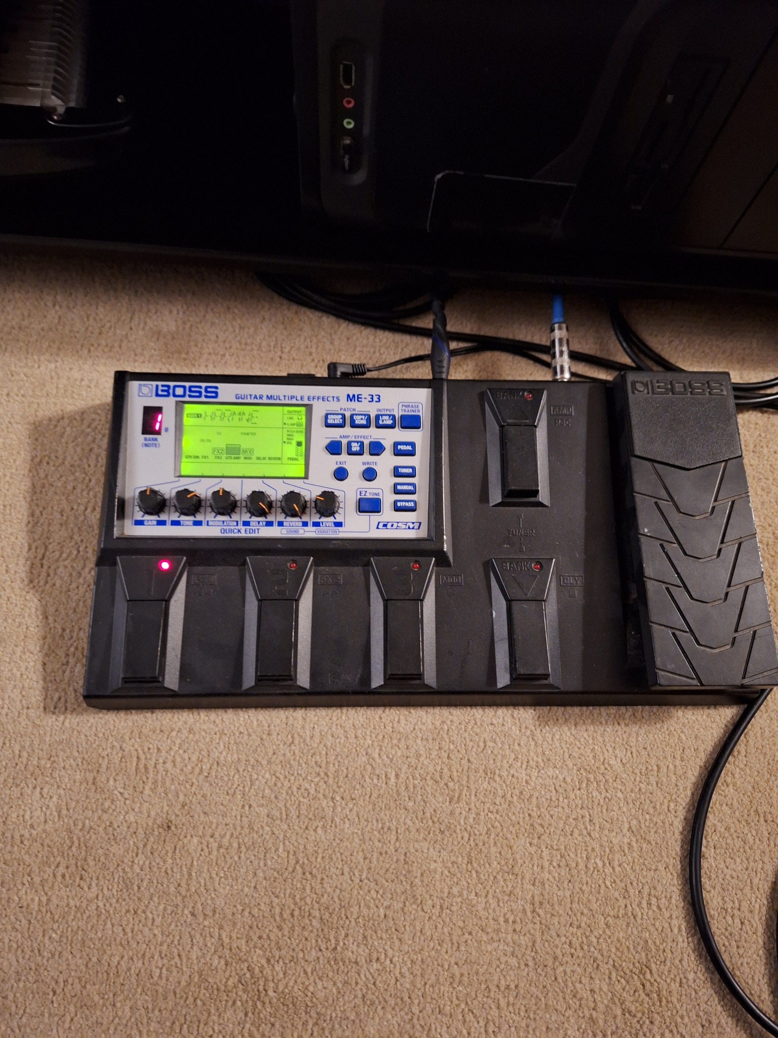 BOSS ME-33 Multi-Effects Guitar Effects Pedal | BOSS◇エフェクター 