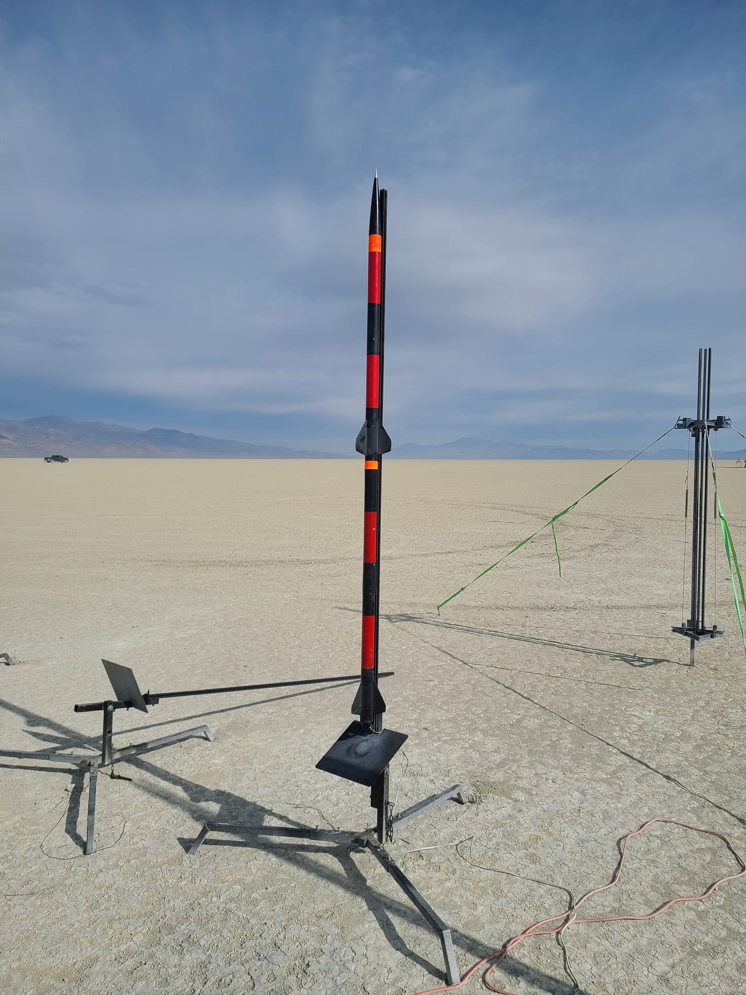 Rocket reaches mach 2.08 at 30,700 ft