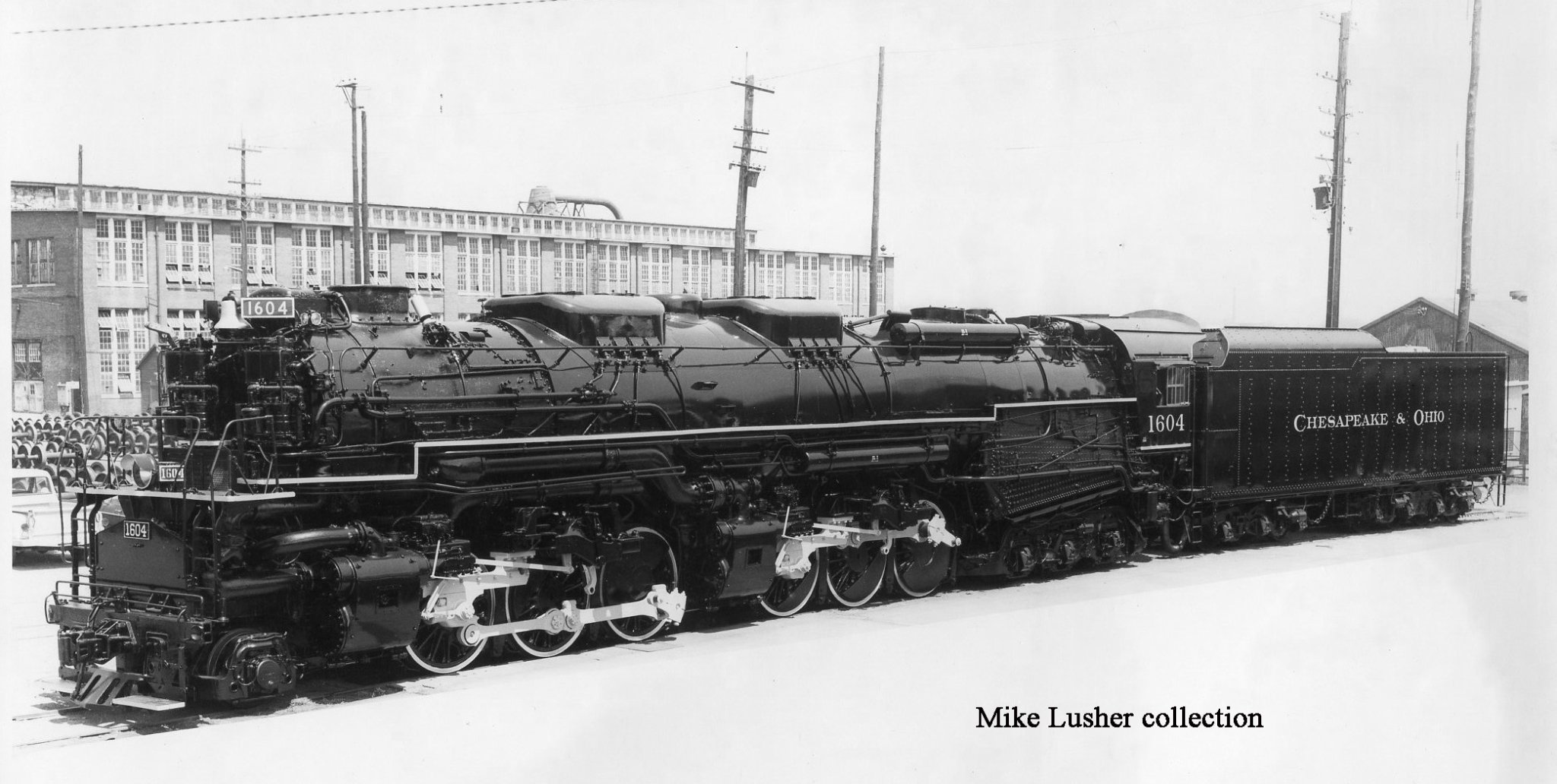 What are the two surviving C&O H8 or Allegheny locomotives?