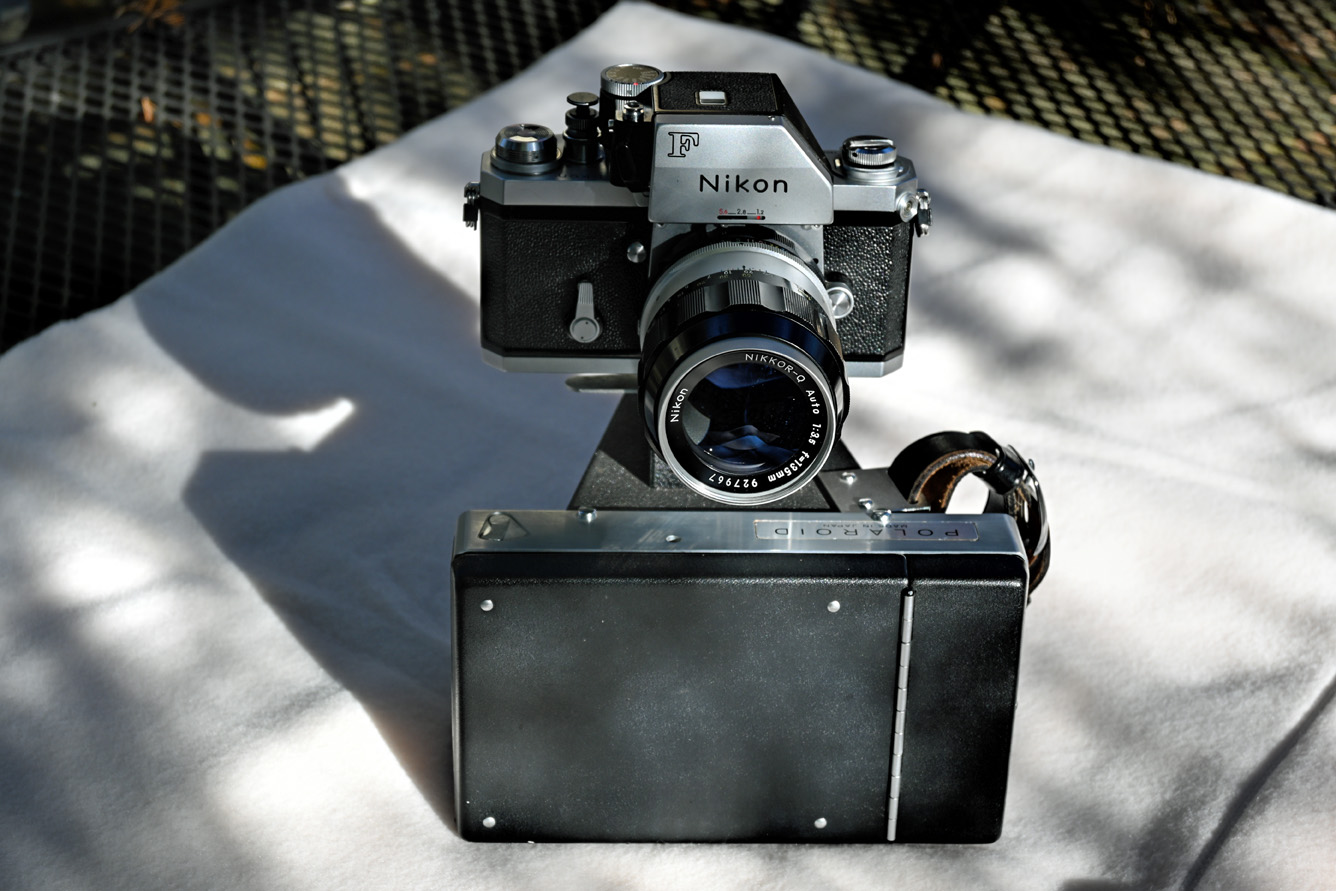 Nikon F2 to Polaroid camera conversion