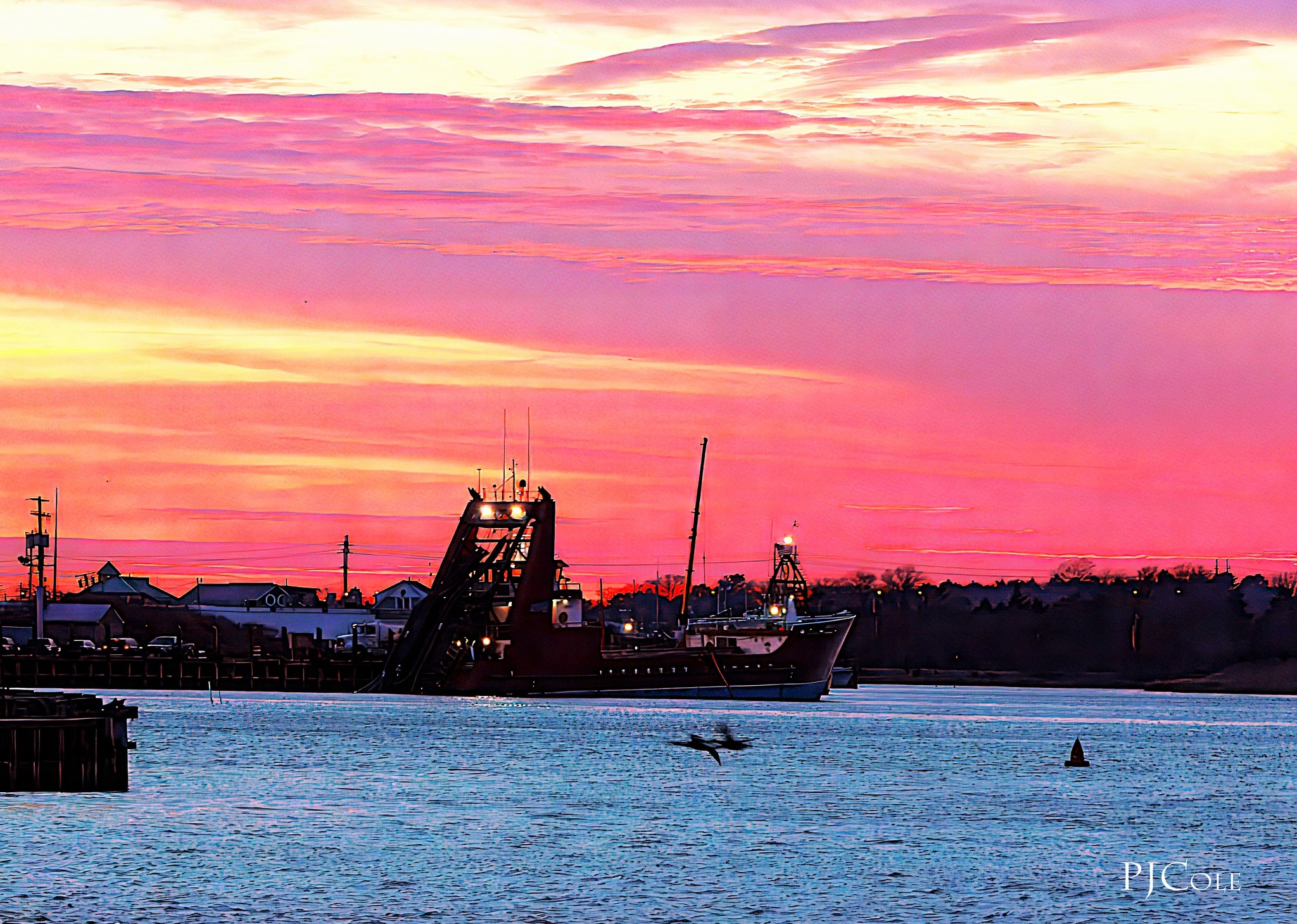 What time is the next sunset on the Manasquan Inlet?