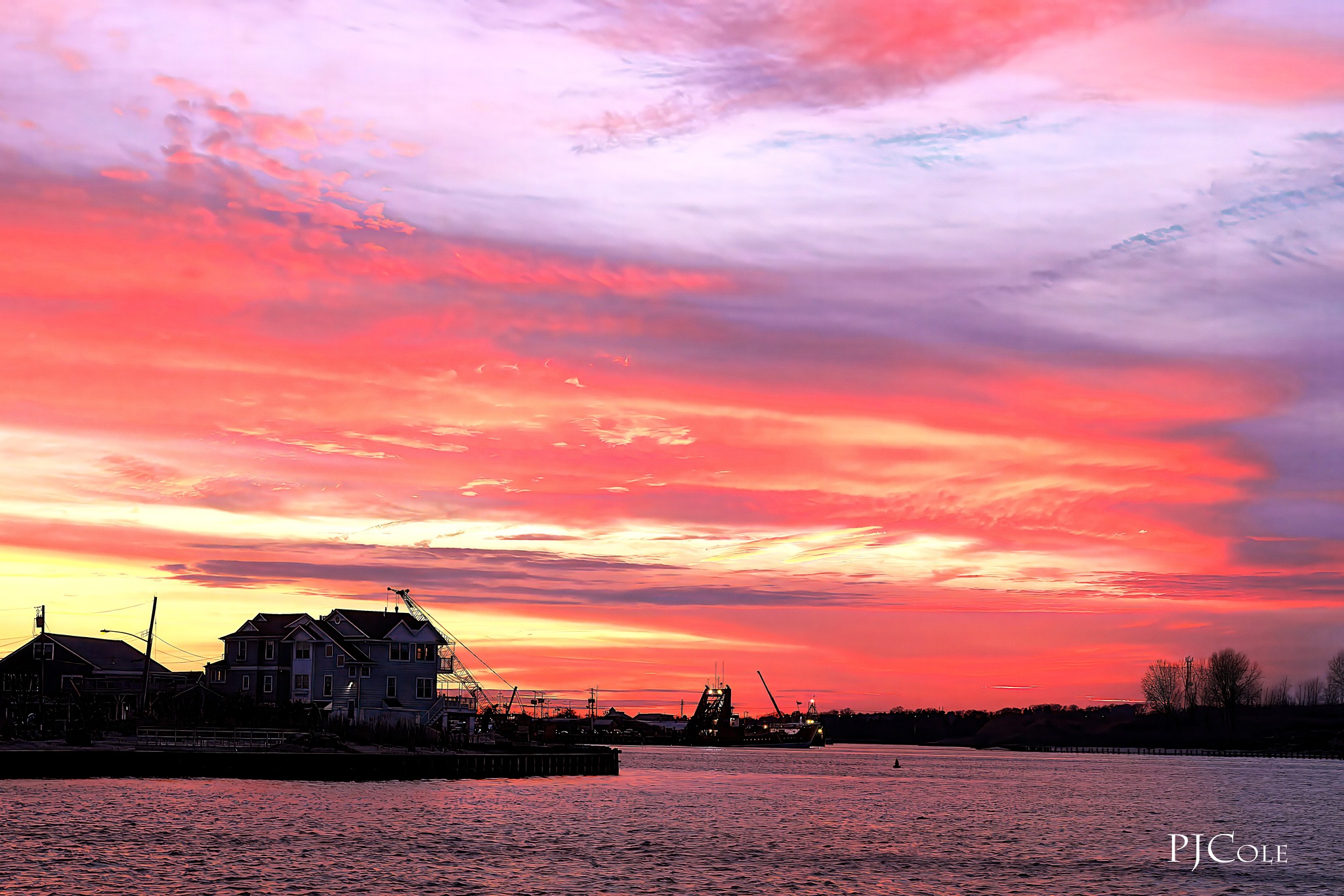 What time is the next sunset on the Manasquan Inlet?