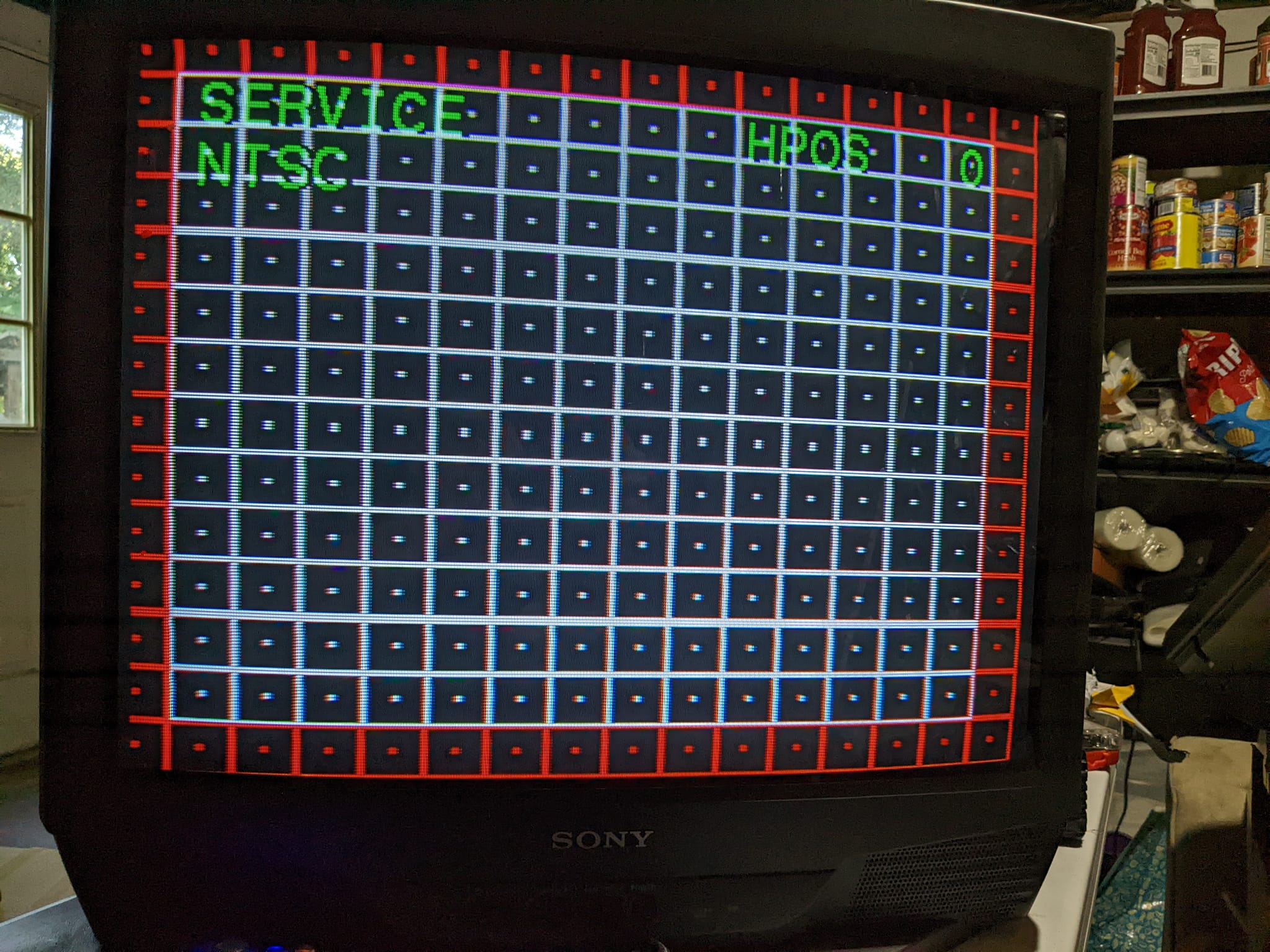 Now to properly mount the boards, add the VGA and memory blanker
