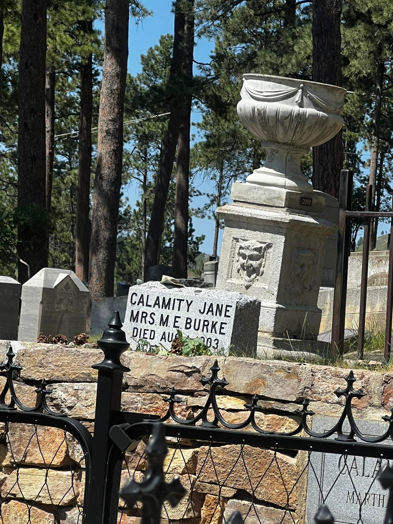 Wild Bill and Calamity Jane. Deadwood, South Dakota.