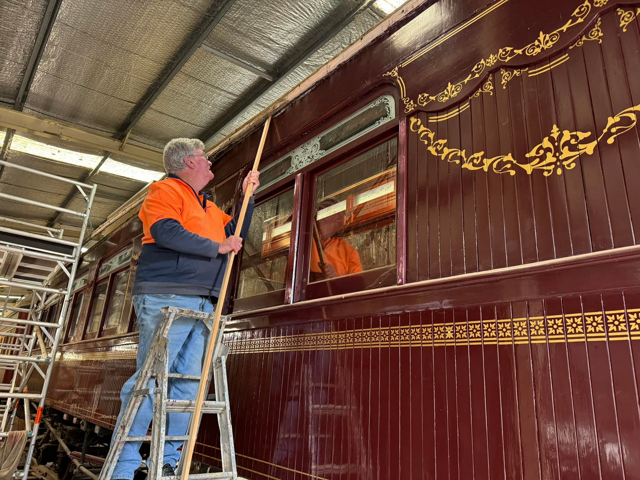 The weather in Canberra has been... - Canberra Railway Museum