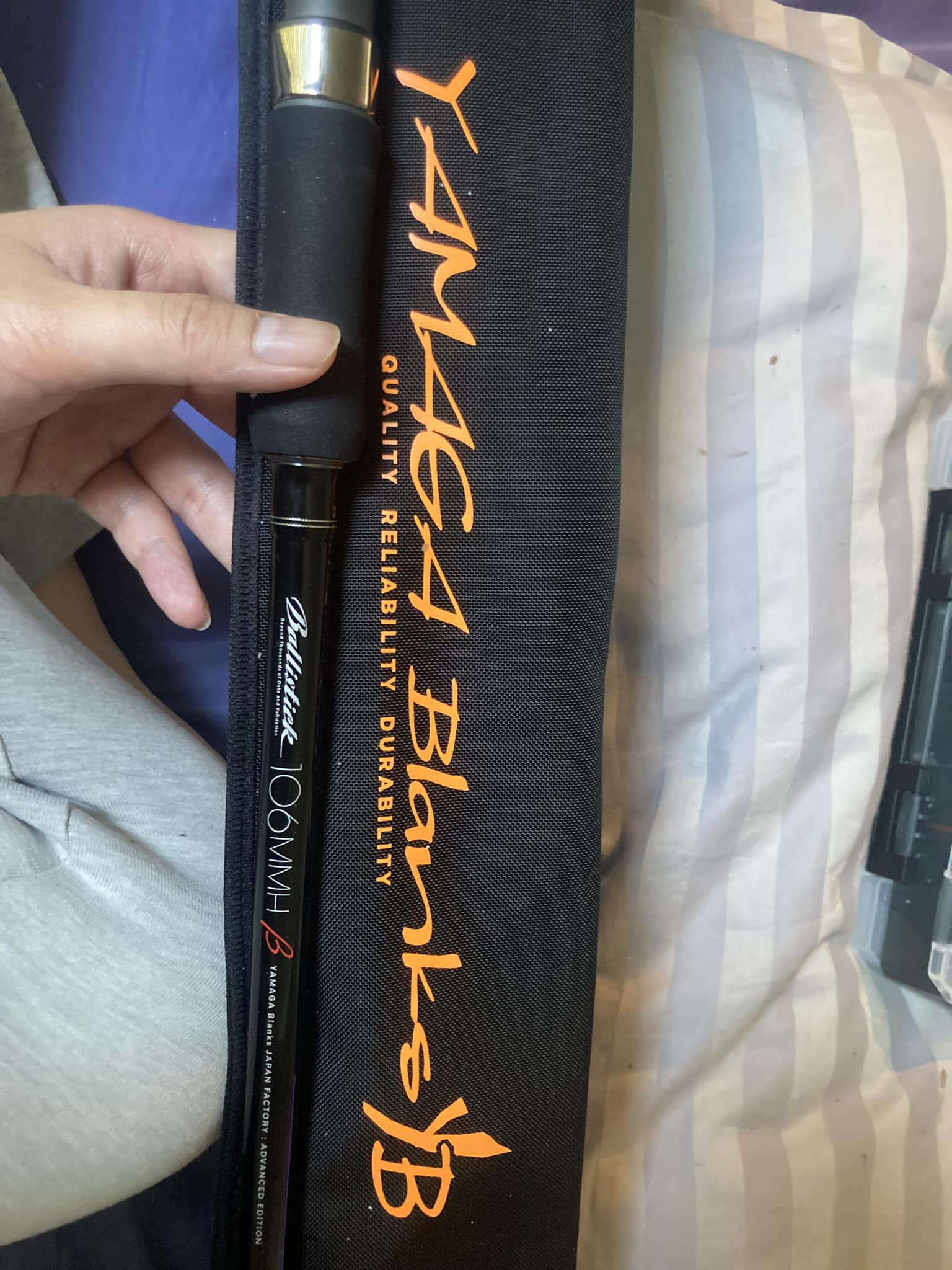 What reel recommendations are suitable for a Ballistick 106mmh rod 