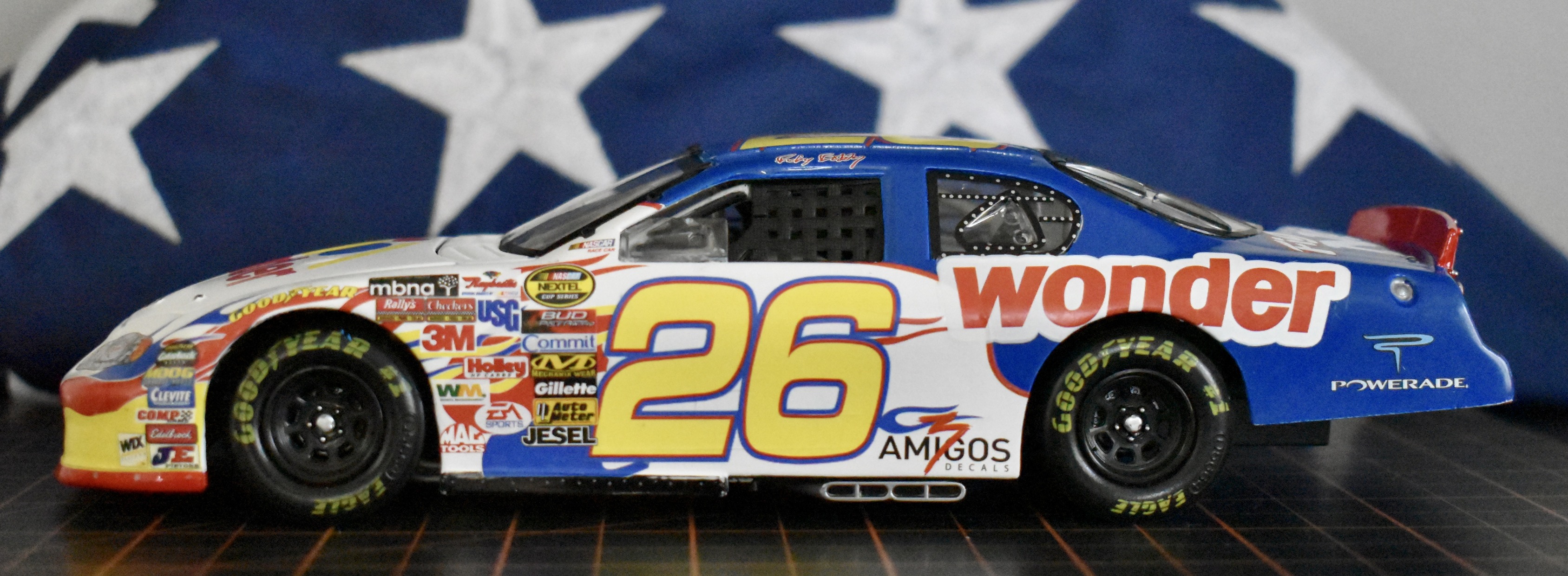 Ricky Bobby's #26 Chevrolet Monte Carlo diecast makeover