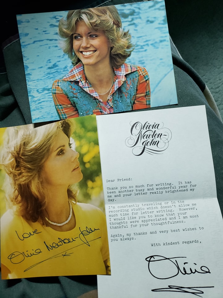 Rare Olivia Newton-John photo found on eBay after years