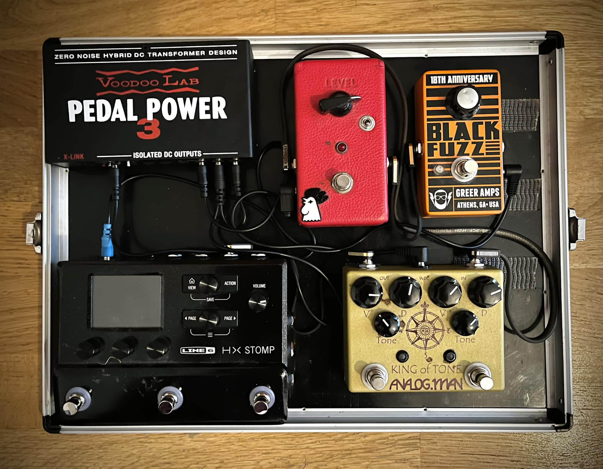 Went back to basics. The Stomp is now on a Pedaltrain Nano as a