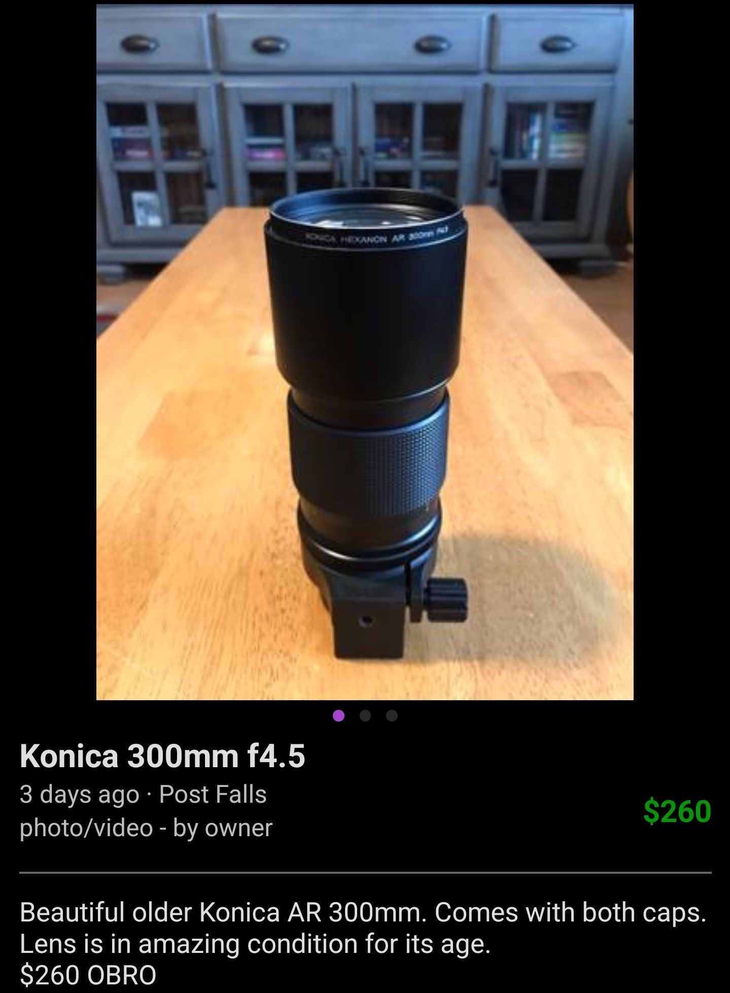 Hi, what is the use for a 300 mm. lens. Particular I am talking 