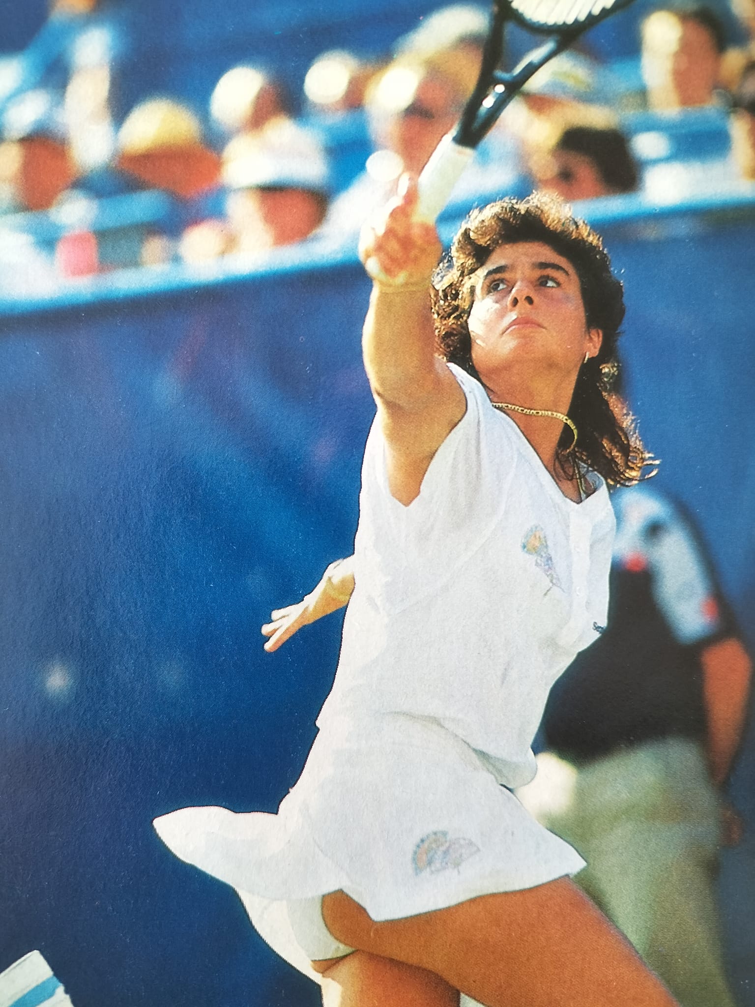 Young tennis stars in 1990 US Open final