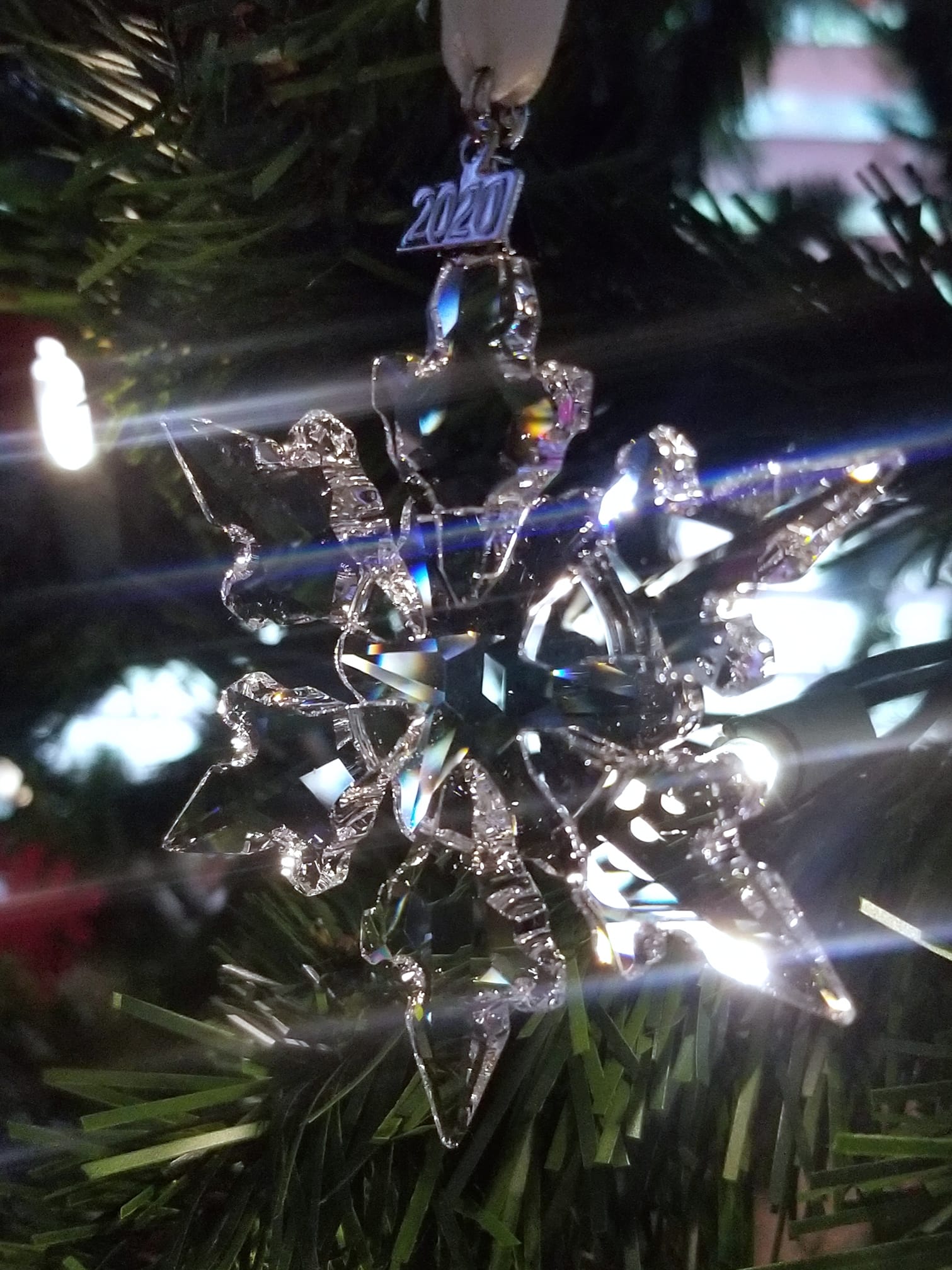 Crystalline Swarovski 2006 Annual Edition Christmas Ornament is a