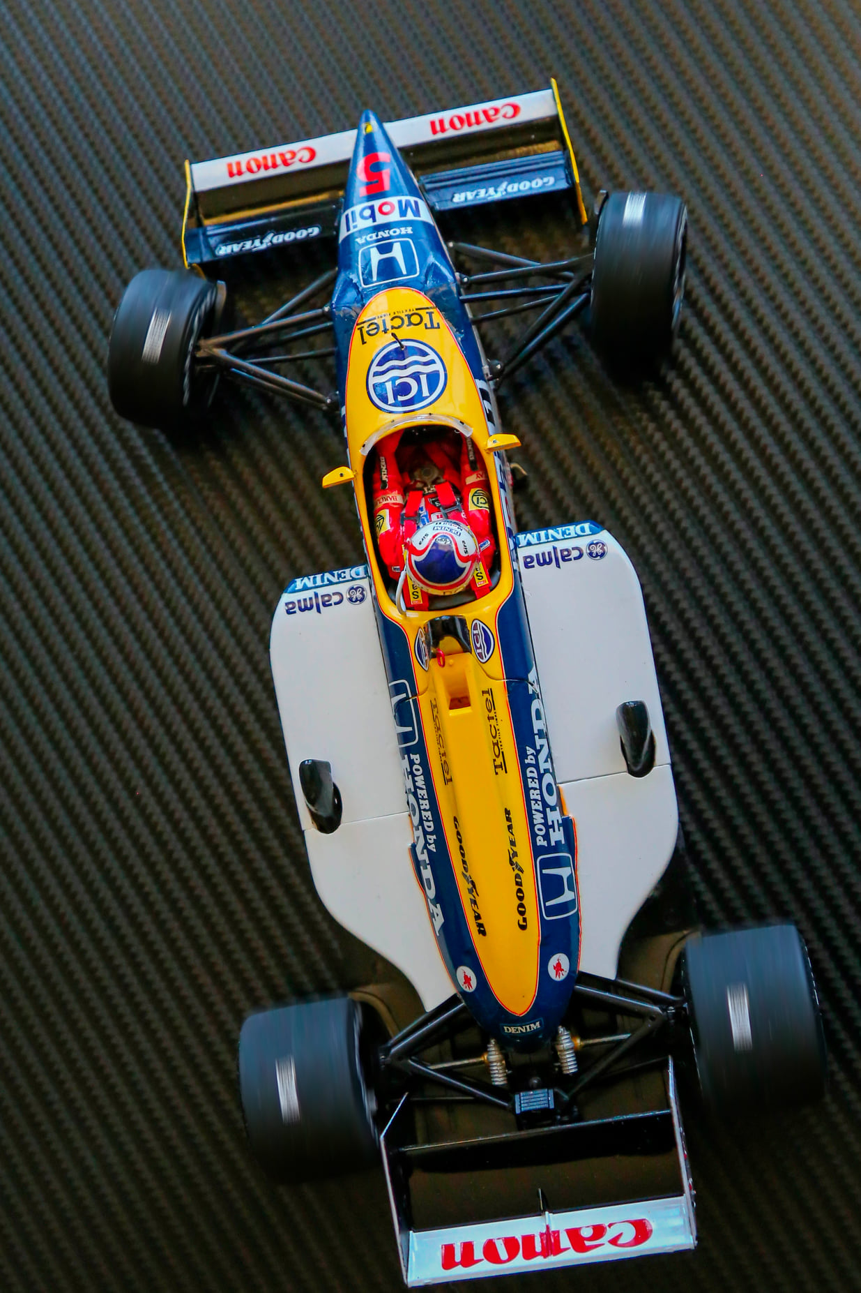 Nigel drives Tamiya 1/20 Williams Honda FW11B