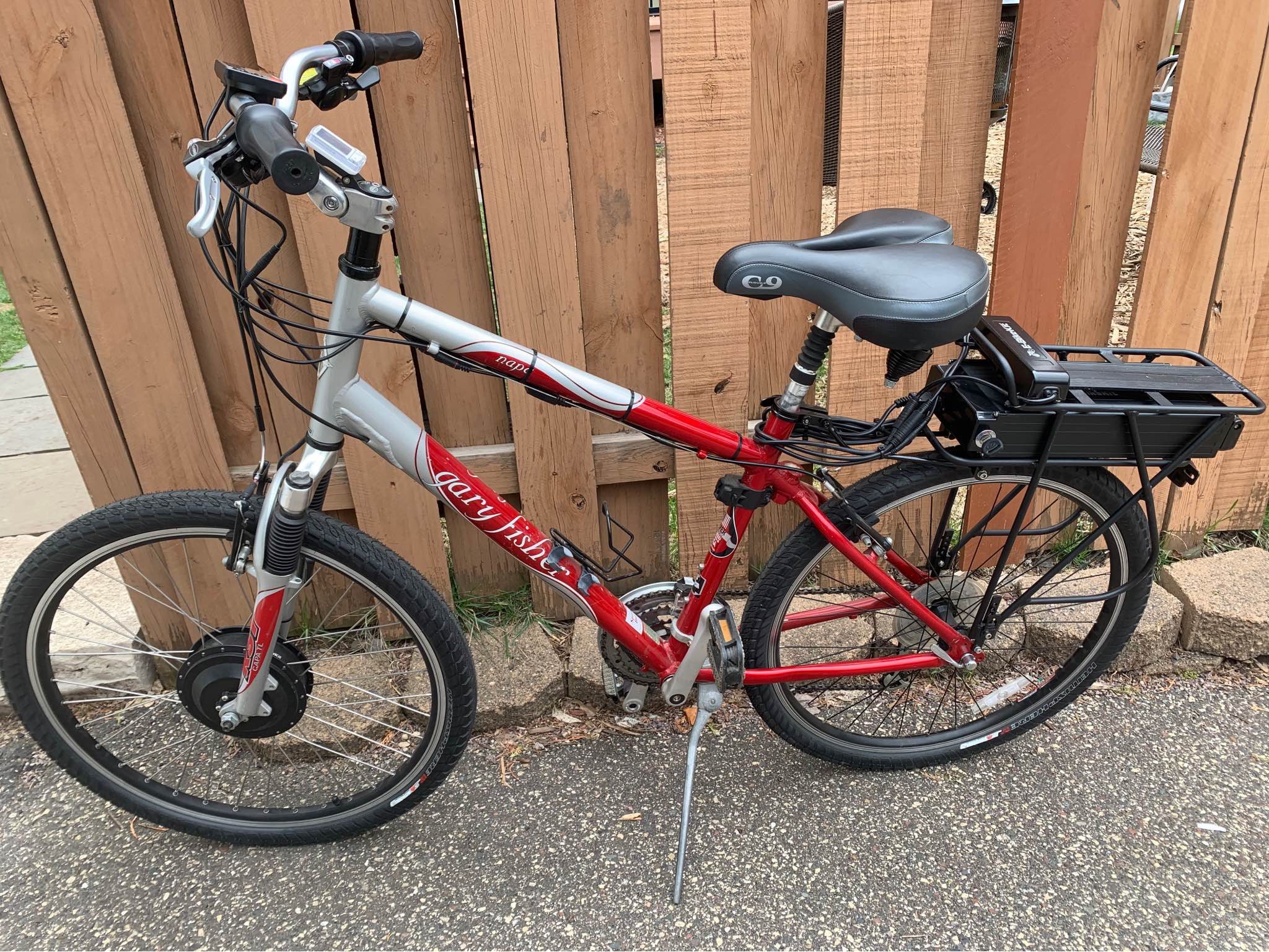 Twin Cities Bicycle Trading Post | This Gary Fisher converted e-bike is a super fun, ultra cushy ...