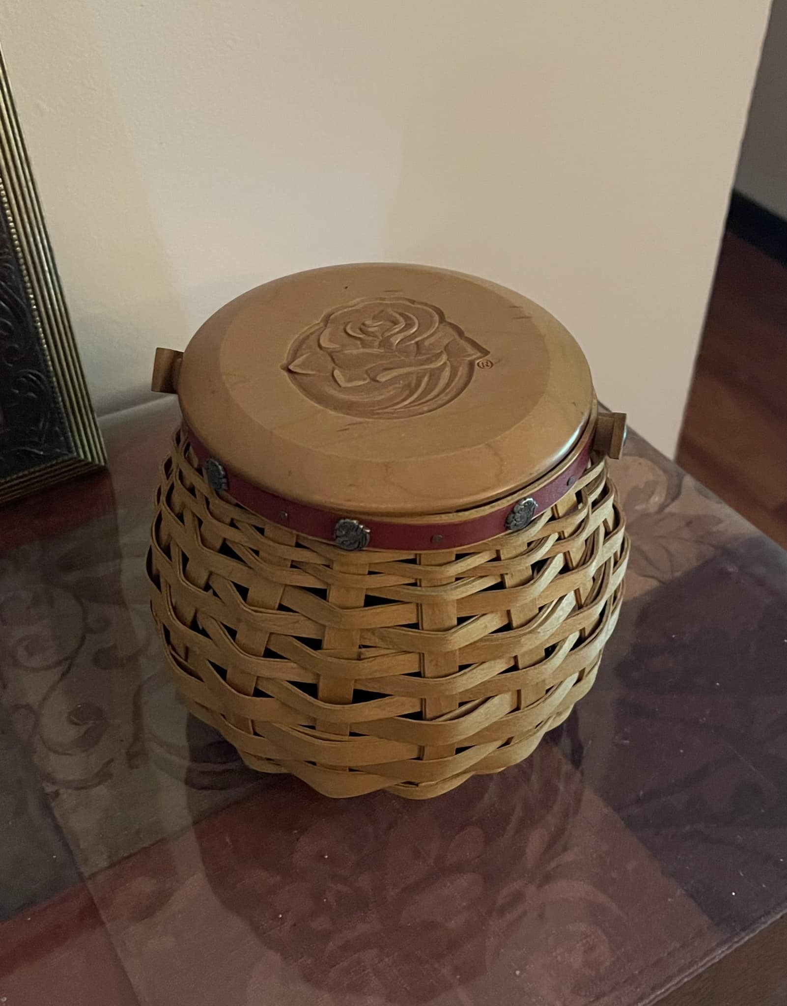My Tournament of Roses Longaberger basket from 2004!