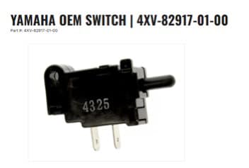 What are the electrical connectors for on the 05 R6 clutch lever