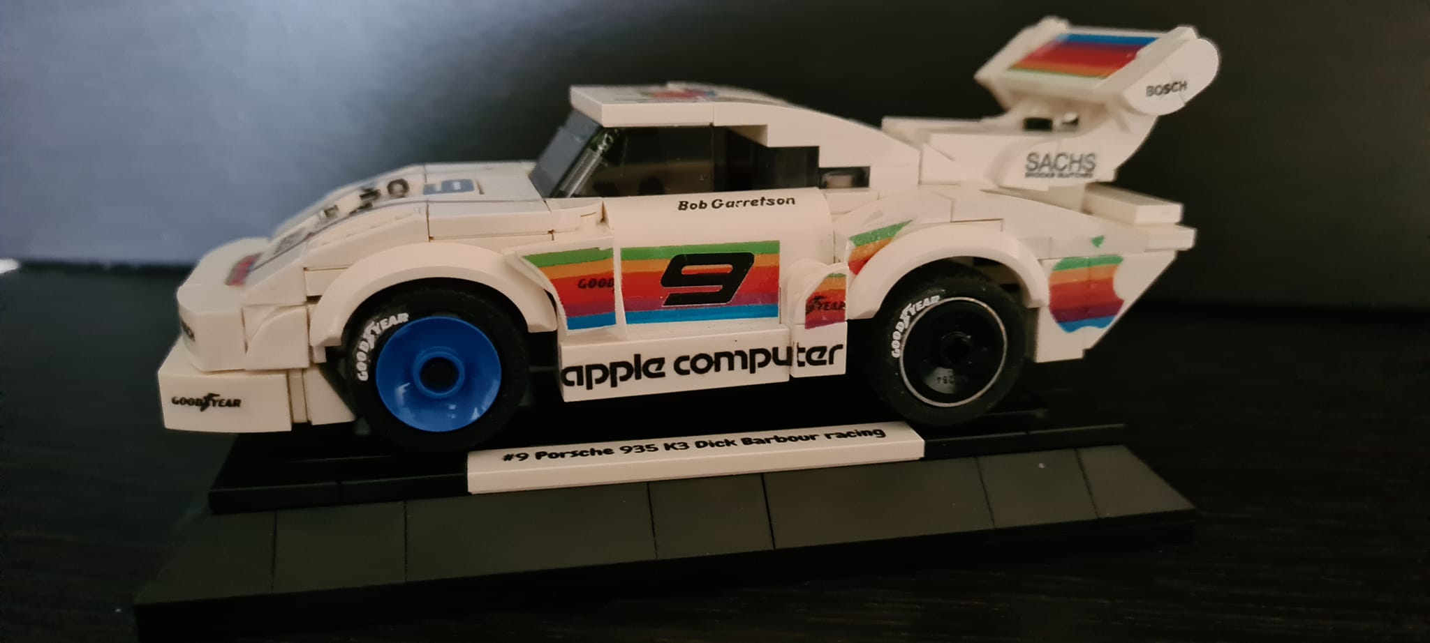 Apple Is Back 🏎️ 🍏 ⁠ In 1980, Dick Barbour Racing ran a Porsche