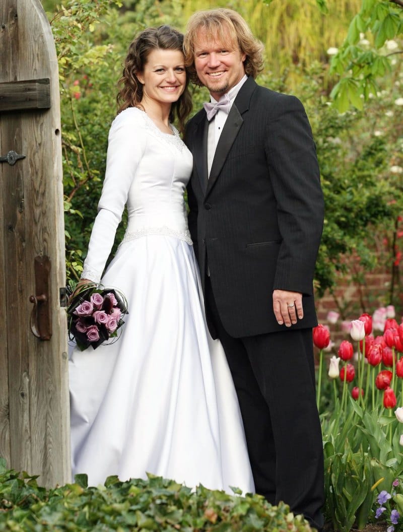 Was the picture of Kody and Robyn taken before or after they got married?