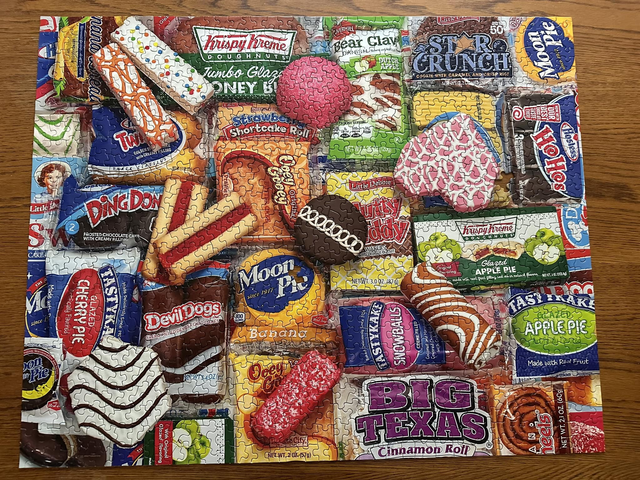 Our first used puzzle and it was missing one piece. Springbok