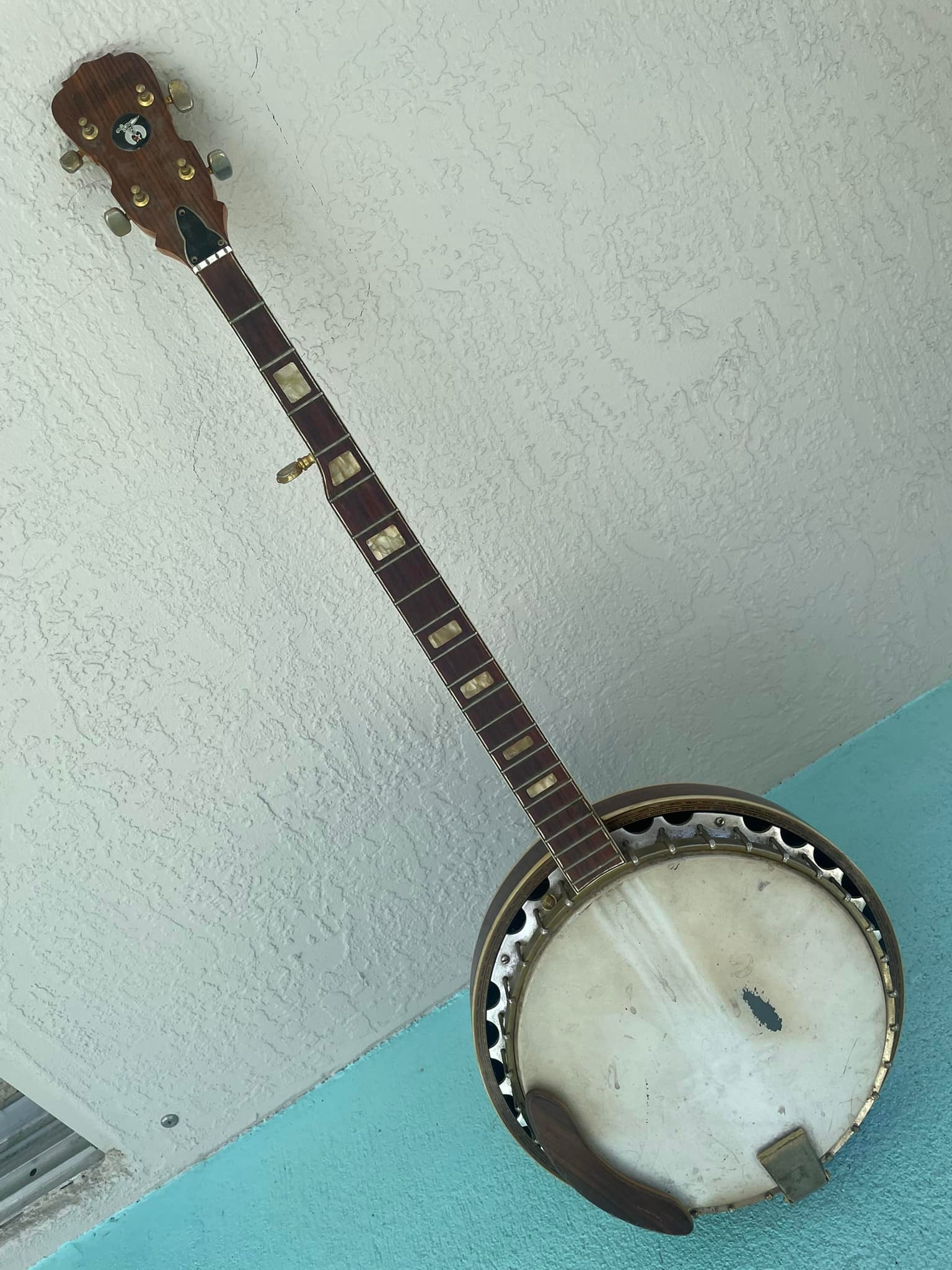 What is the identity of this Kasuga Deluxe Banjo from the 1970s