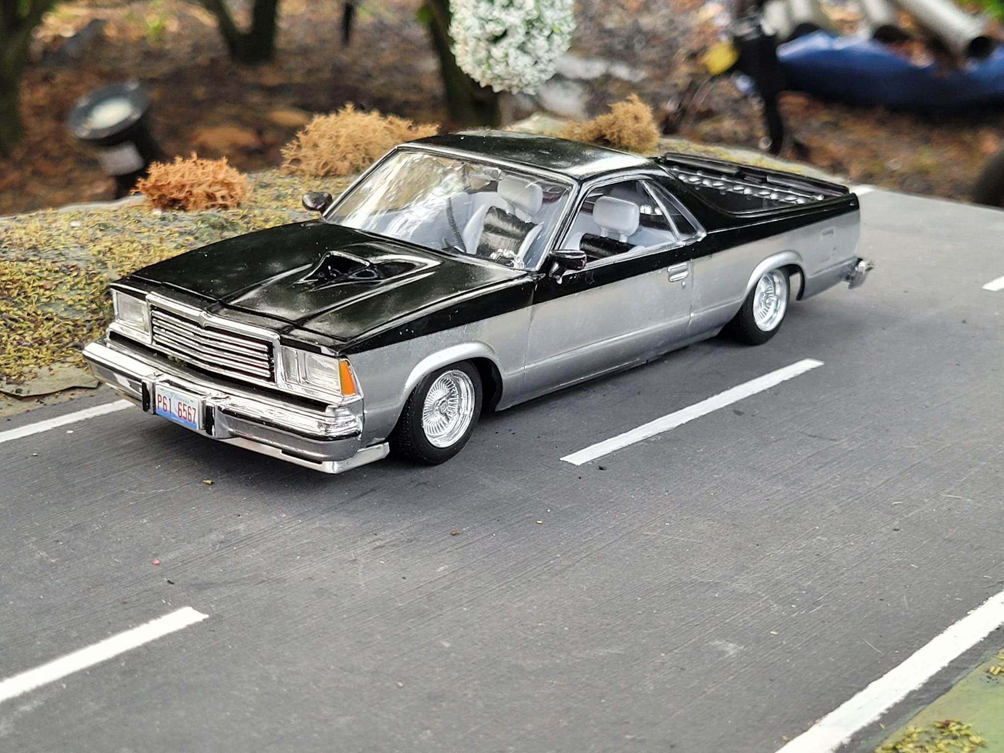 Hi people, finished this 1978 El Camino. It has lots of extra