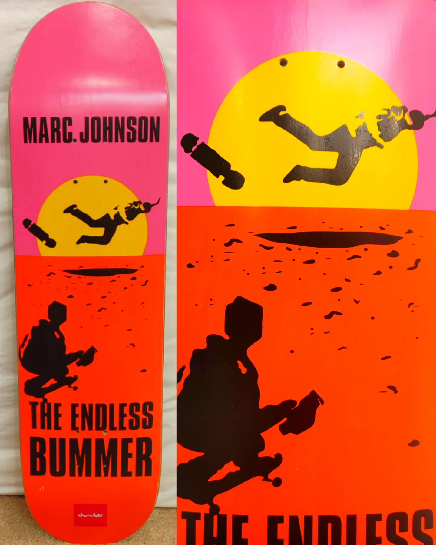 Marc Johnson for Maple Skateboards, 1995 [Image via Skately]