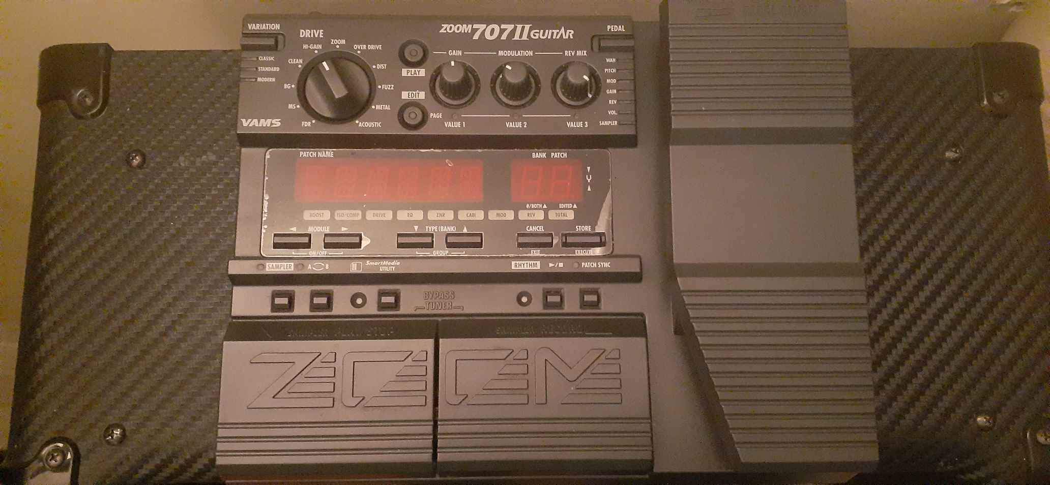 Zoom 3030 effects processor as auto wah