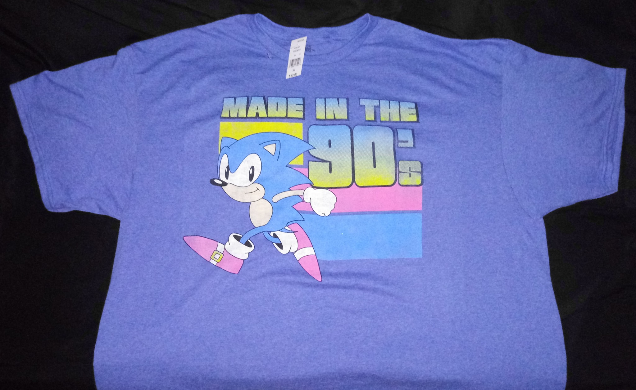 Retro gaming t-shirts from Seattle thrift stores