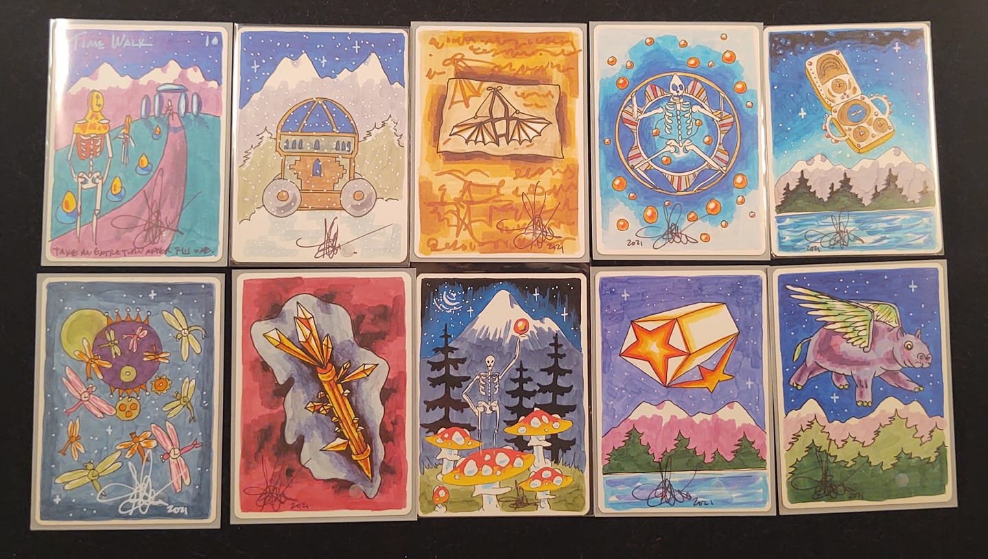Amy Weber Art Studio's Magic the Gathering Artist Proof Cards