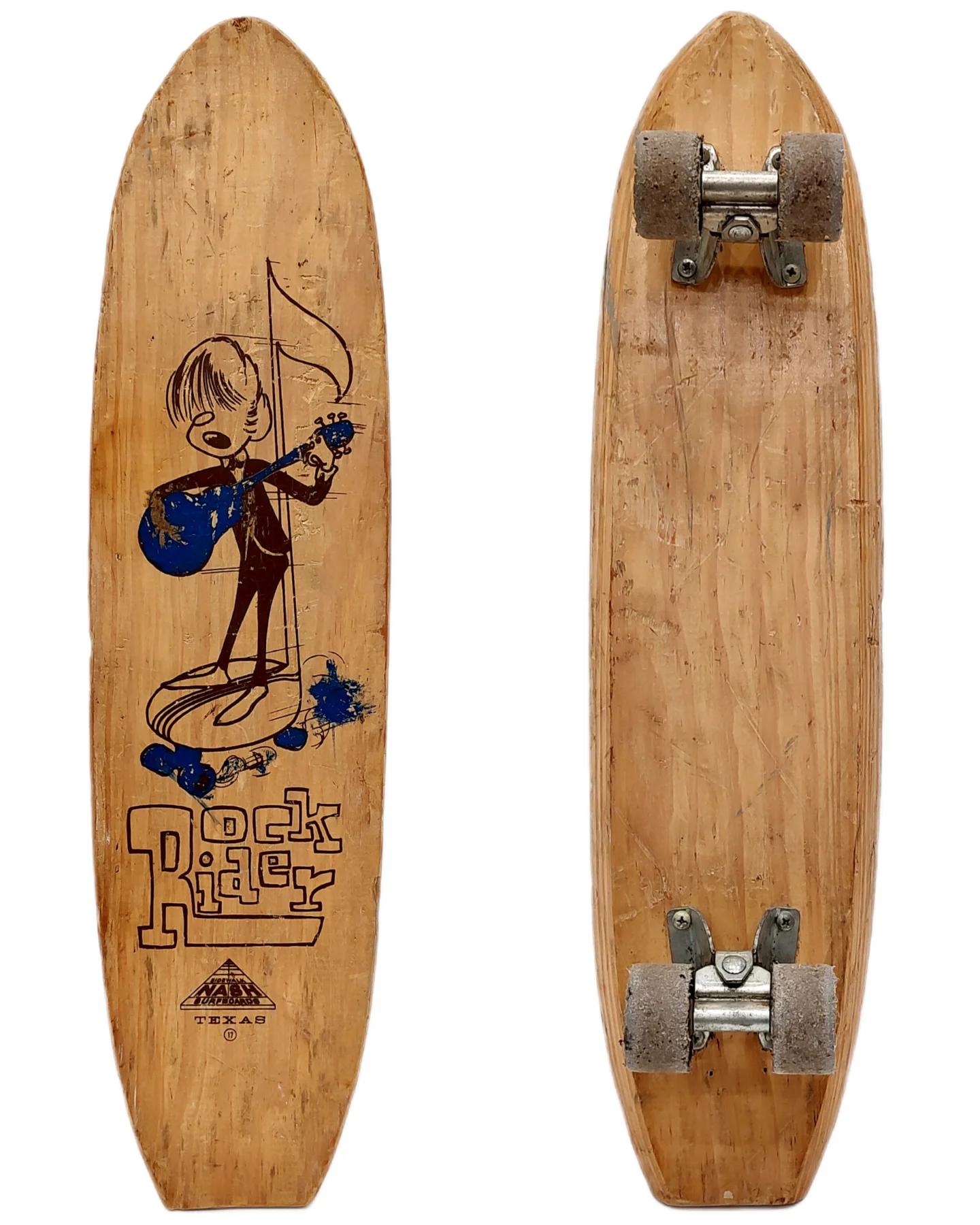 1960s Nash Shark sidewalk surfboard skateboard