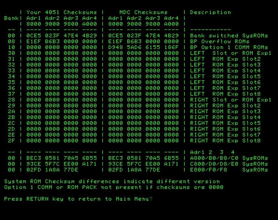 How to read expansion ROM in BASIC on Model T computers?