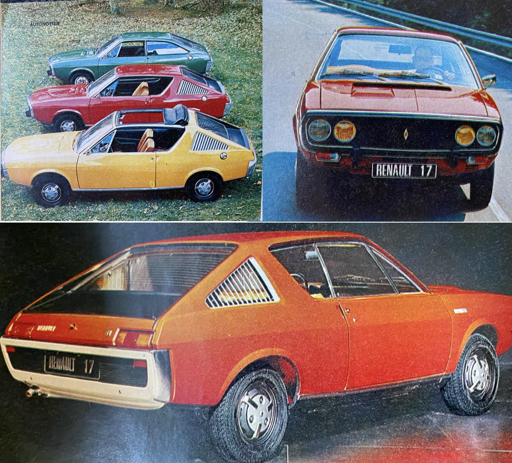 1971. Renault 15-17, 1300/1600cc.