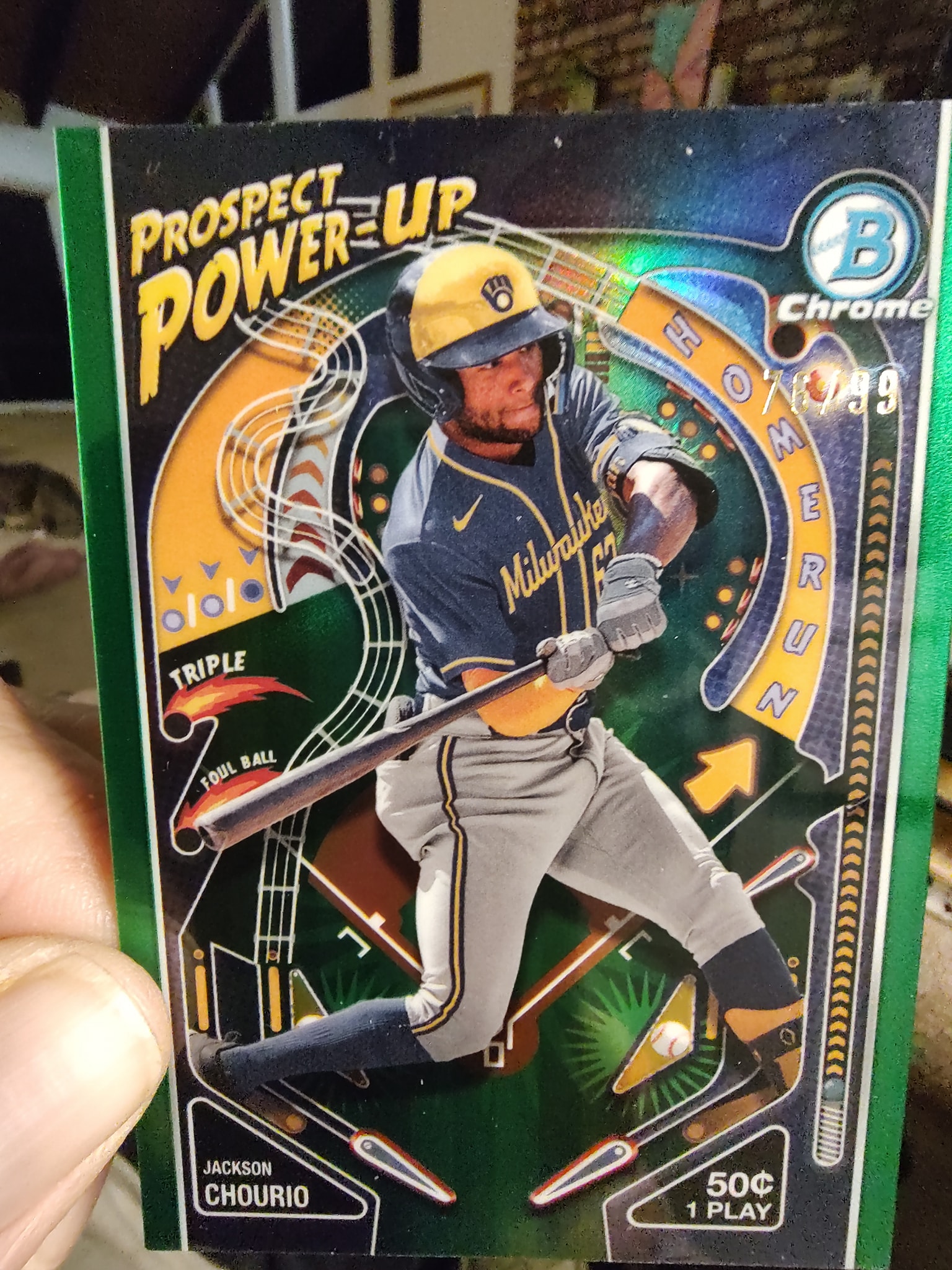 Happiness is going through your cards and finding a Jackson 