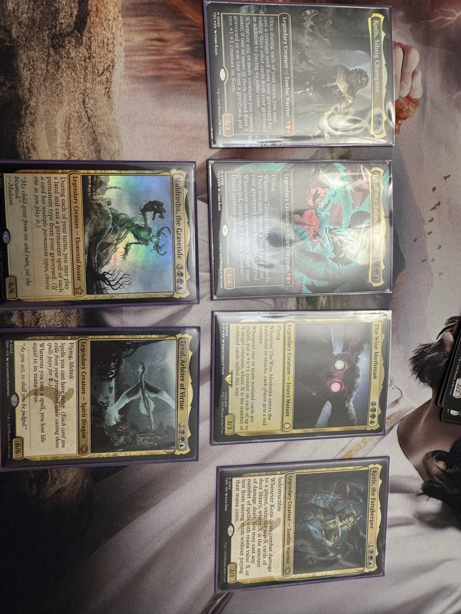 mtg sultai arisen commander deck Magic the Gathering: Tarkir Dragonstorm color gameplay Ultra Pro Sleeves: MTG Tarkir