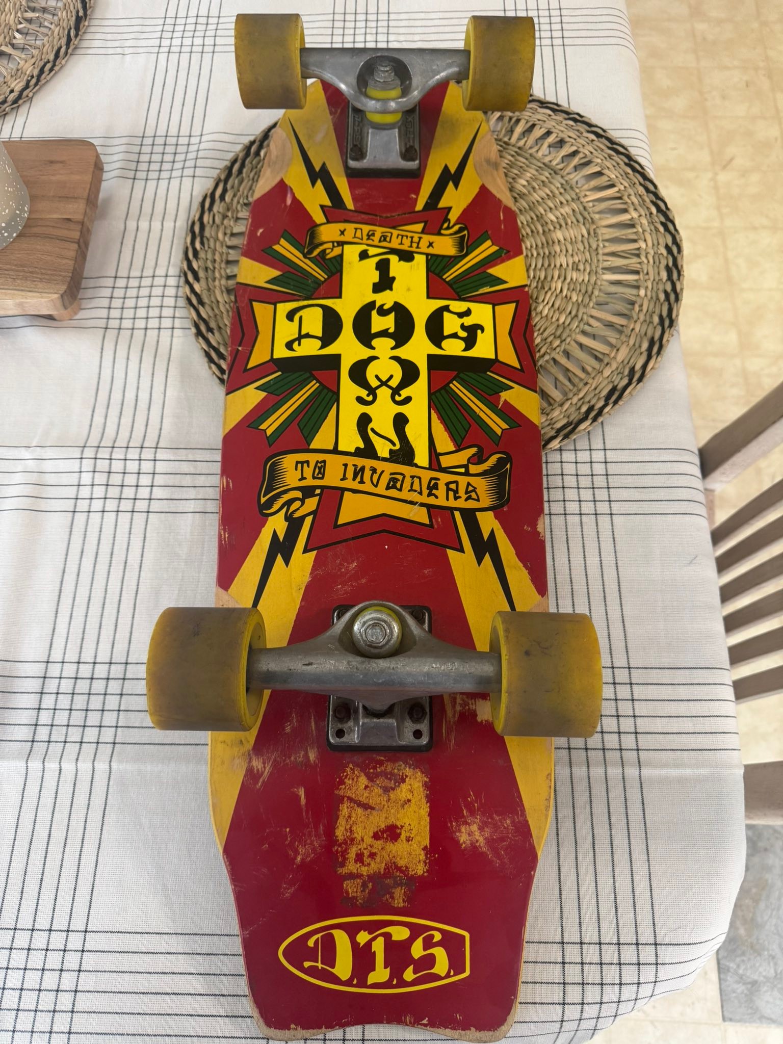 What is the value of my original Dog Town Ben Schroeder skateboard?